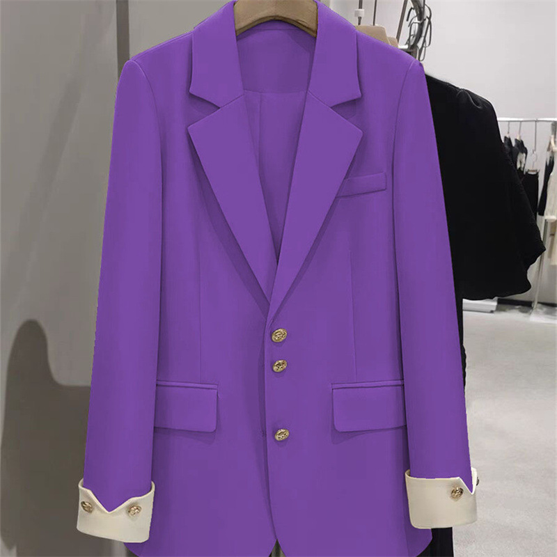 Formal Winter Wear Women Jacket - Blazer de moda para mujer, bloque