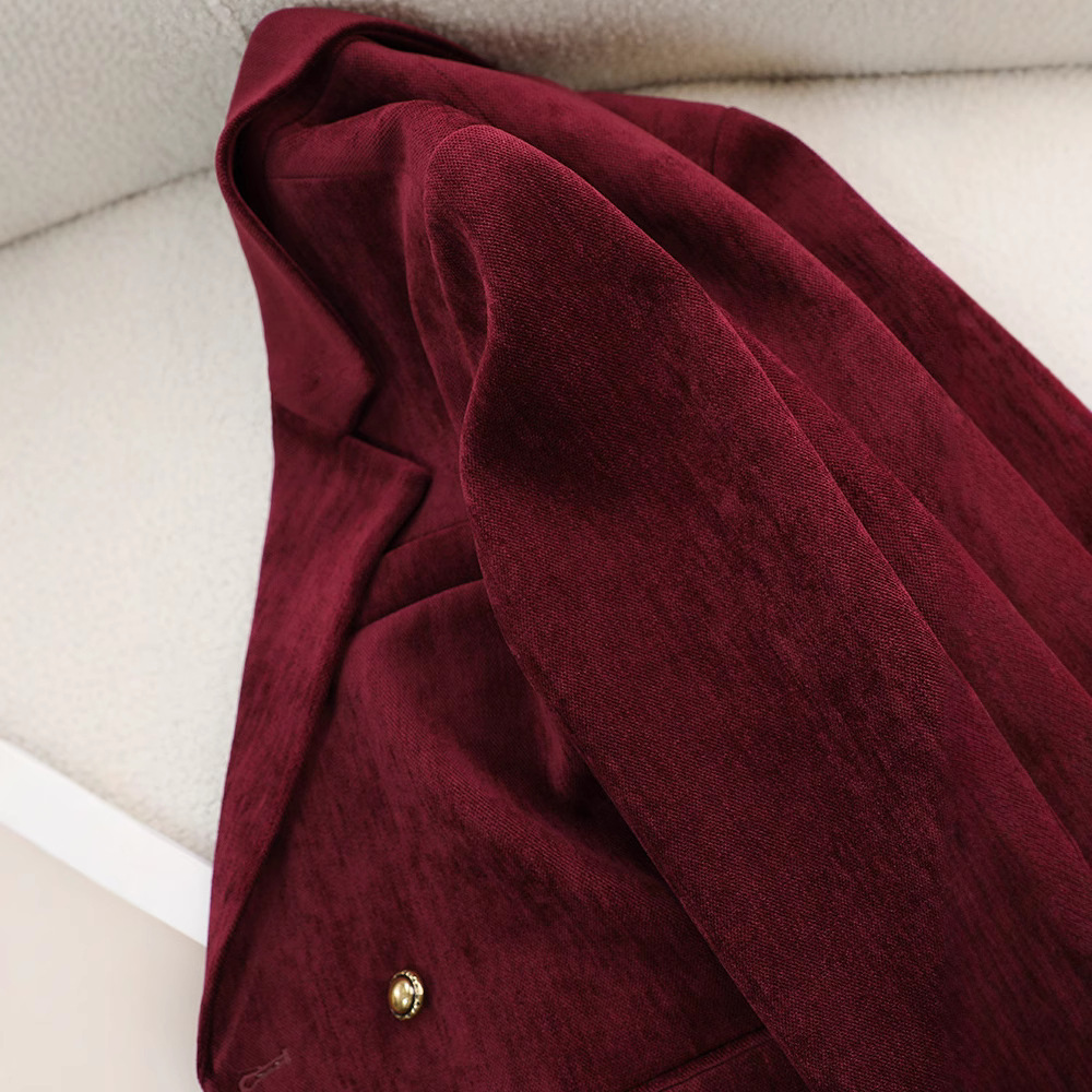 Formal Winter Wear Women Jacket - Moda señoras Blazer abrigo mujer manga