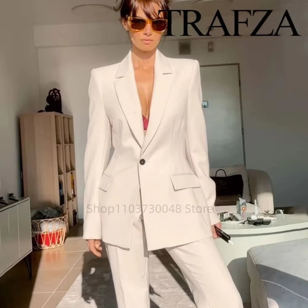 Formal Women'S Wear - Traje de Blazer y Pantalón para