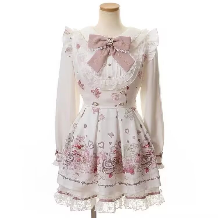Conjunto de vestido con lazo d - Japanese Women Formal Wear reseña y precio