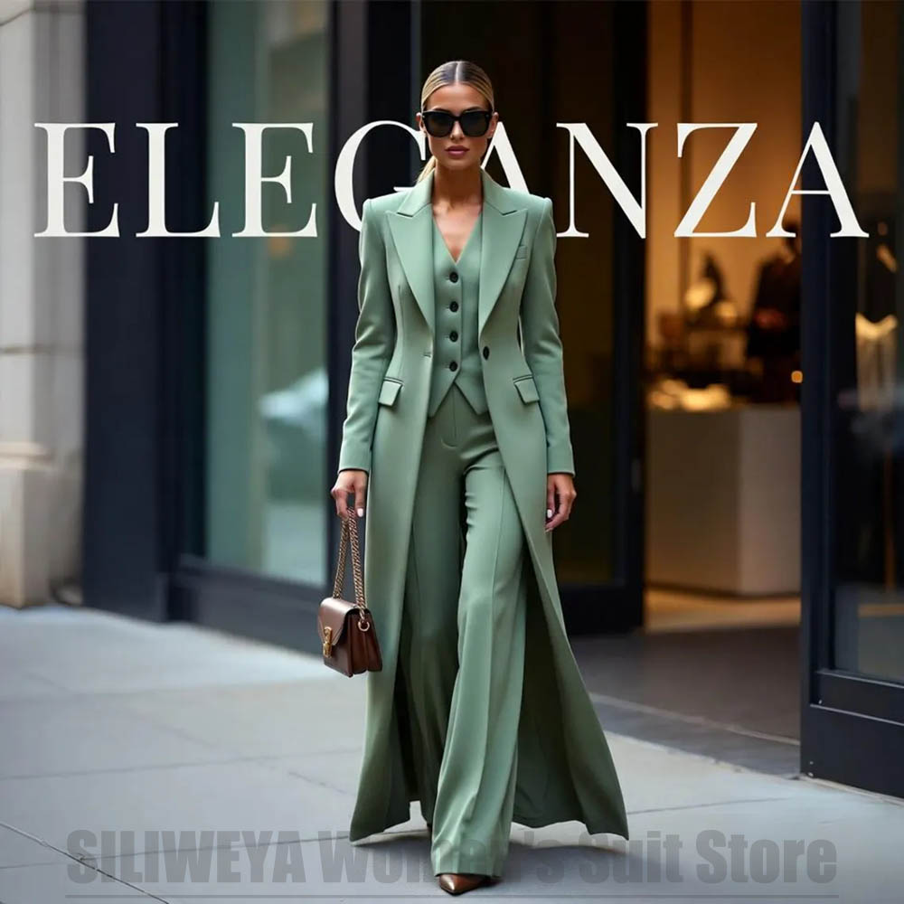 Elegante Conjunto de Traje de  - Women Formal Wear Shirts reseña y precio