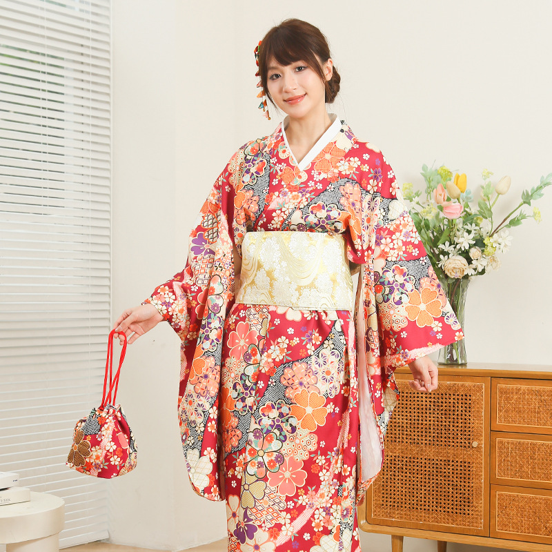 Kimono Japonés para Mujer, Ver - Japanese Women Formal Wear reseña y precio