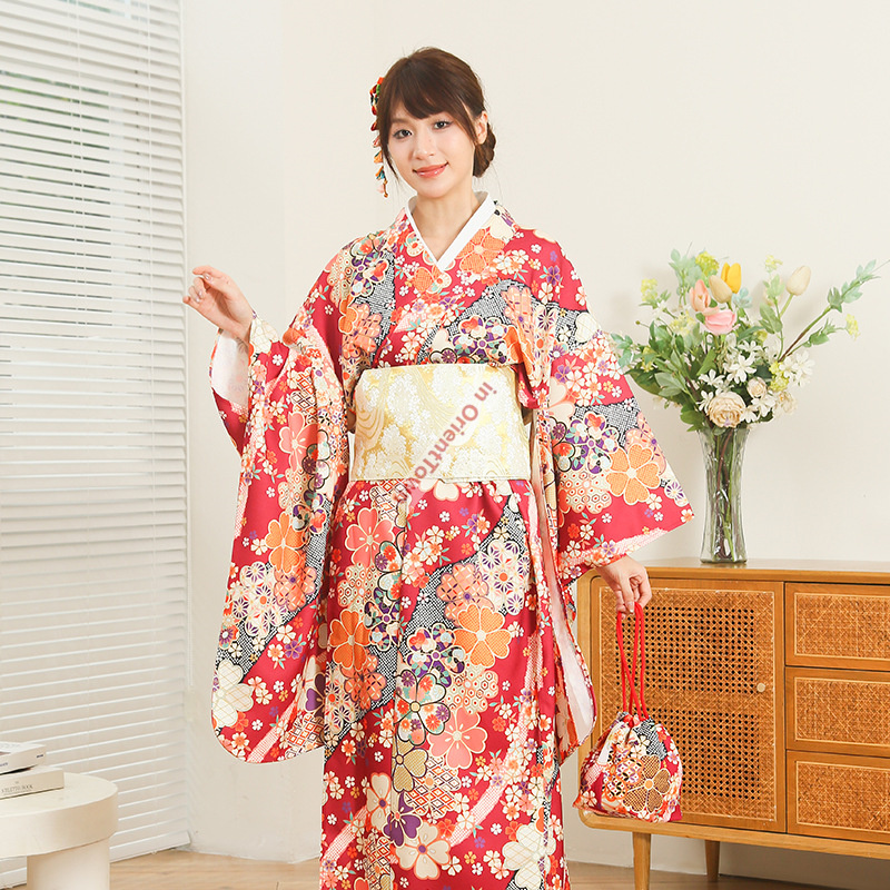 Kimono Japonés para Mujer, Ver - Japanese Women Formal Wear reseña y precio