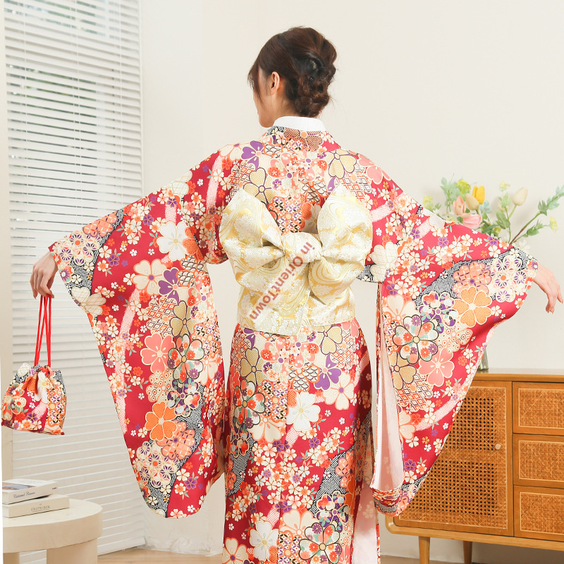 Kimono Japonés para Mujer, Ver - Japanese Women Formal Wear reseña y precio