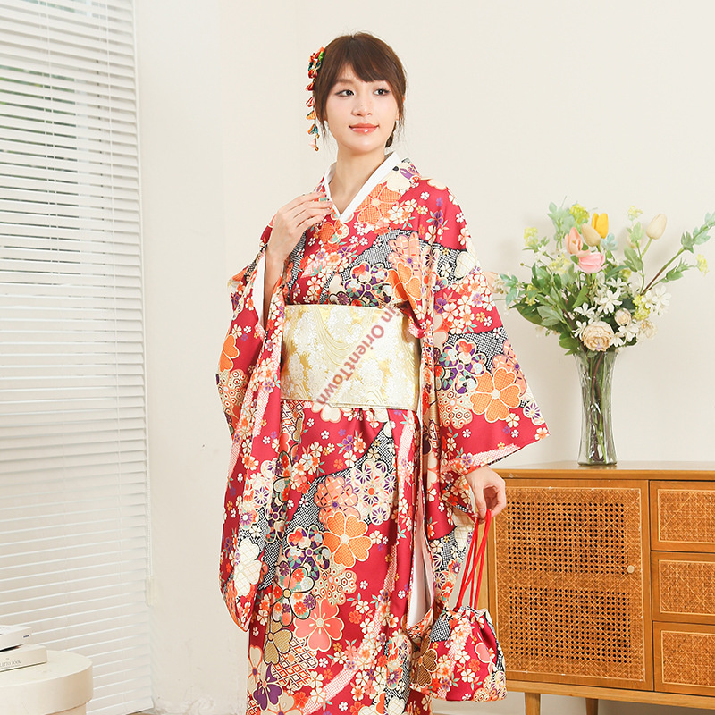 Kimono Japonés para Mujer, Ver - Japanese Women Formal Wear reseña y precio