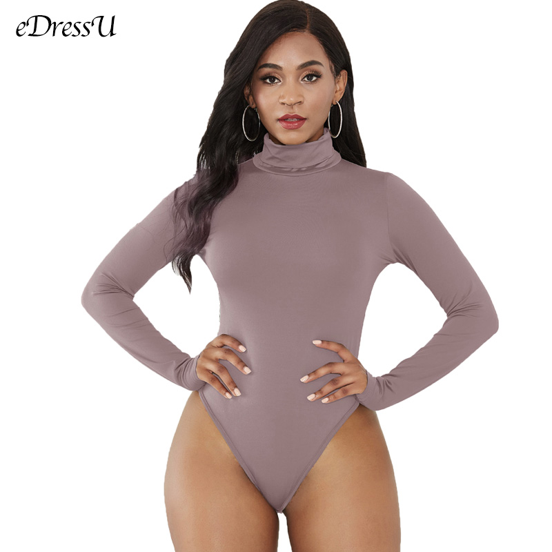 Body de mujer con cuello alto, - Turtleneck Bodysuit Office reseña y precio