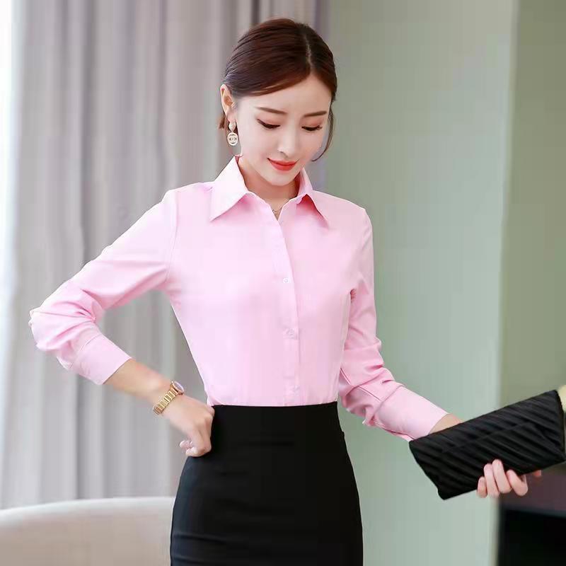 Blusa Coreana Delgada Negra y  - Women Formal Wear Shirts reseña y precio