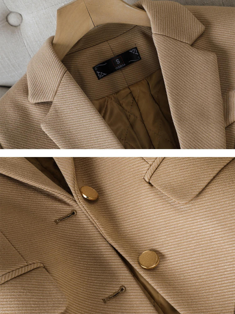 Blazer de moda para mujer, cha - Formal Winter Wear Women Jacket reseña y precio
