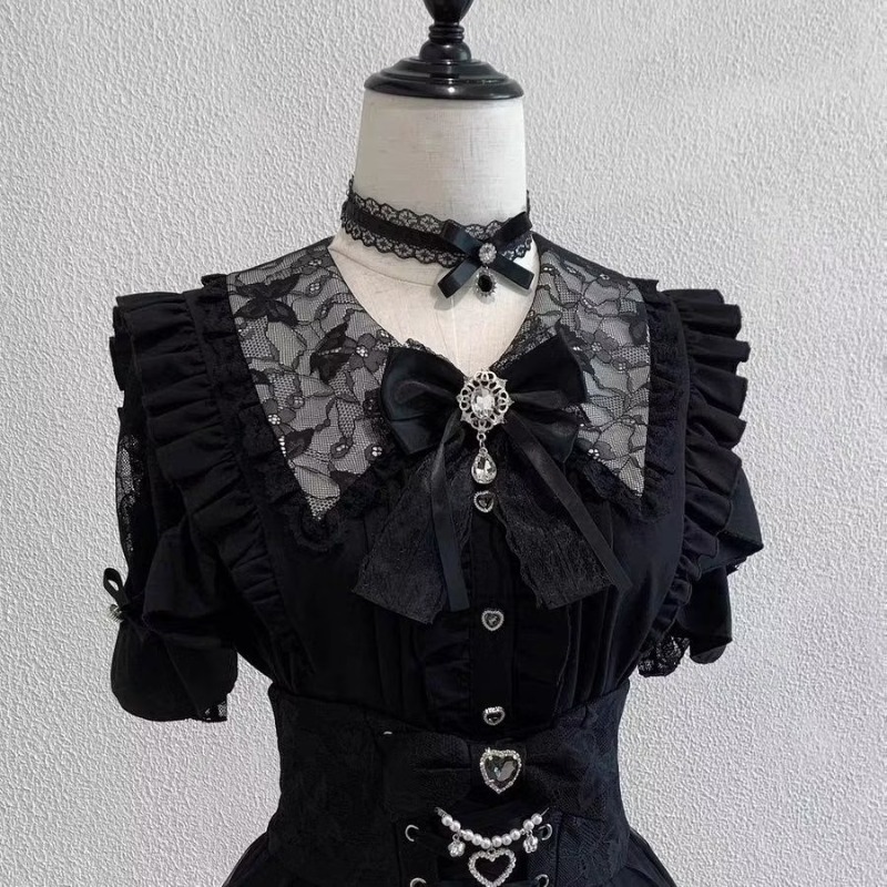 Blusas Casuales de Mujer con E - Japanese Women Formal Wear reseña y precio