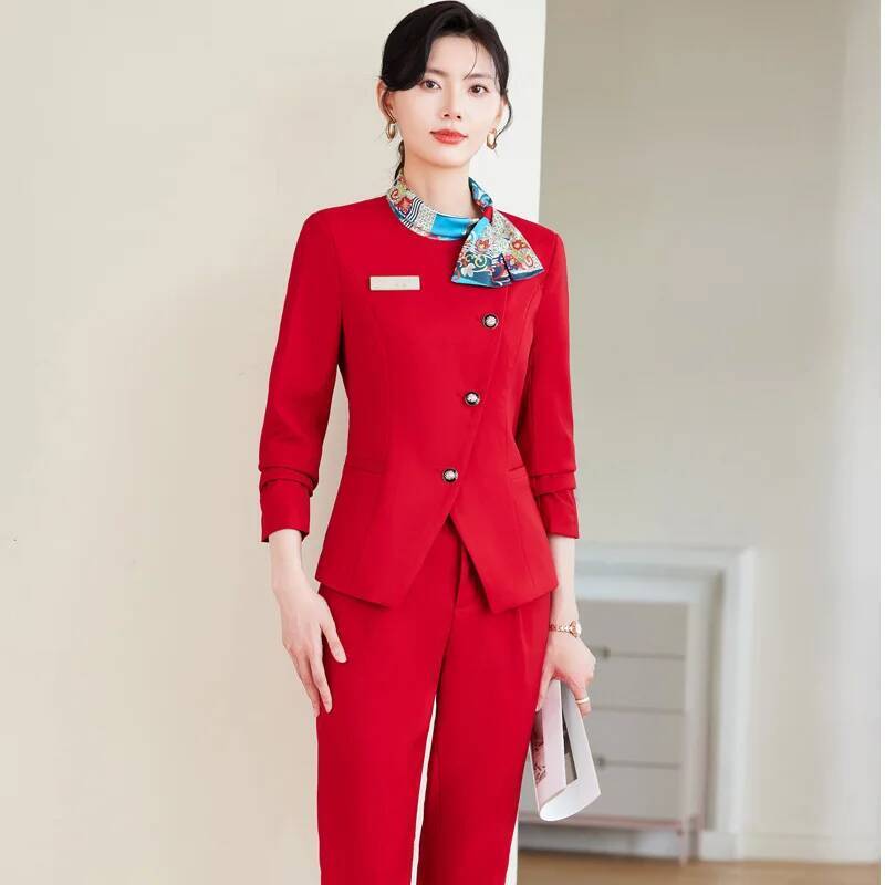 Trajes de pantalón de talla gr - Women Formal Wear Trousers reseña y precio