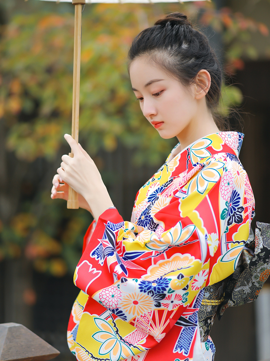 Kimono Tradicional Japonés par - Japanese Women Formal Wear reseña y precio