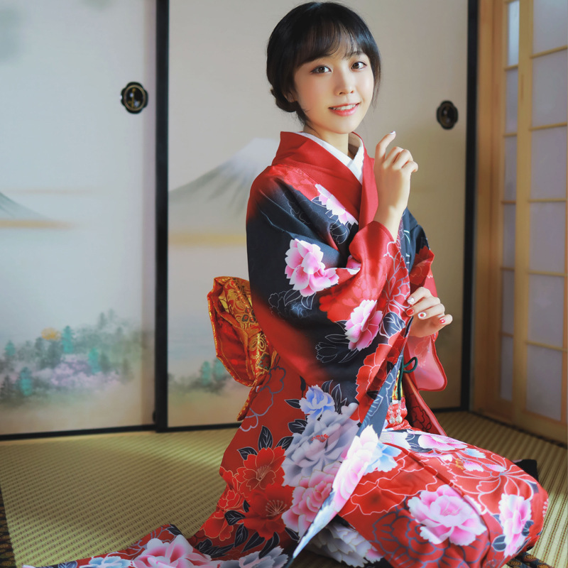 Kimono Japonés para Mujer, Rop - Japanese Women Formal Wear reseña y precio