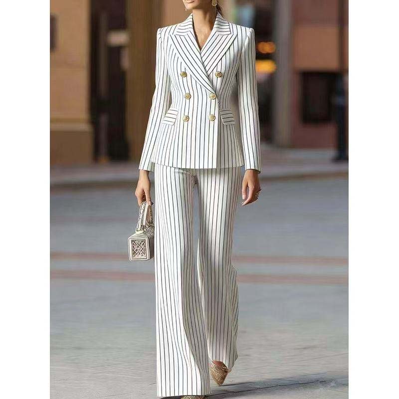 Traje de Pantalón Otoñal para  - Women Formal Wear Trousers reseña y precio