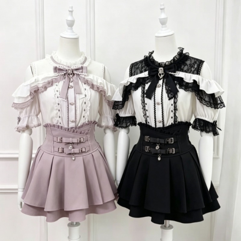 Blusa Kawaii Japonesa Lolita p - Japanese Women Formal Wear reseña y precio