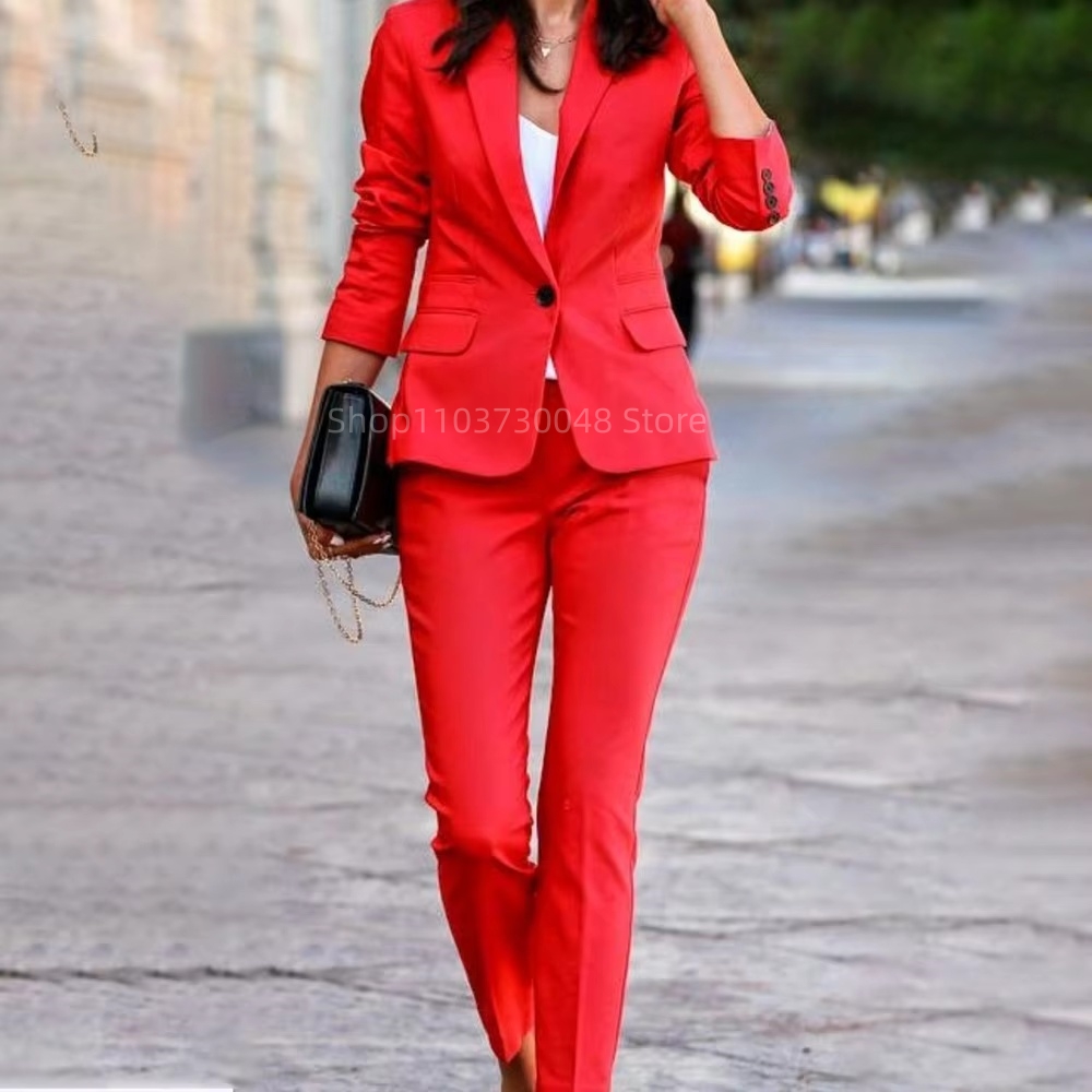 Traje de Blazer y Pantalón par - Formal Women'S Wear reseña y precio