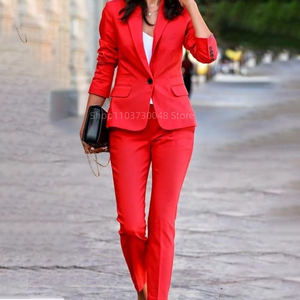 Traje de Blazer y Pantalón par - Formal Women'S Wear reseña y precio