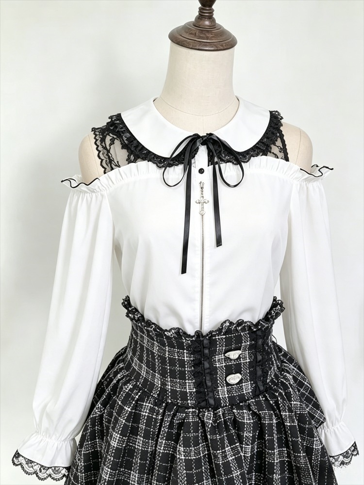 Blusa Dulce Estilo JK para Muj - Formal Wear Japan Women reseña y precio